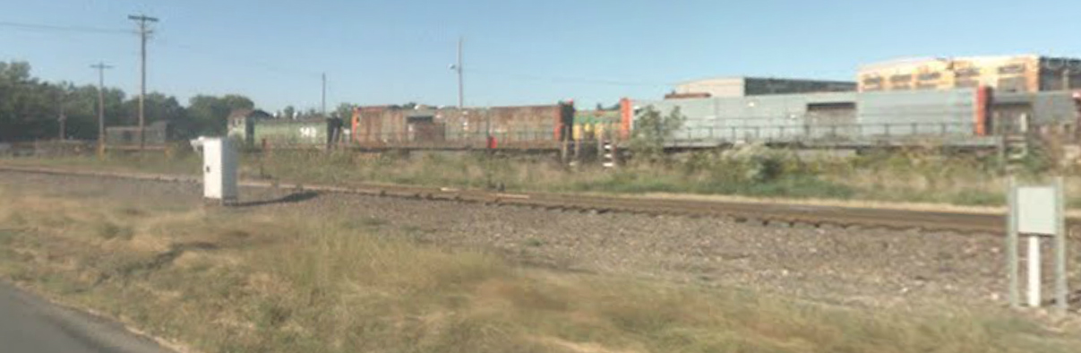 Line of Locomotives at NREC