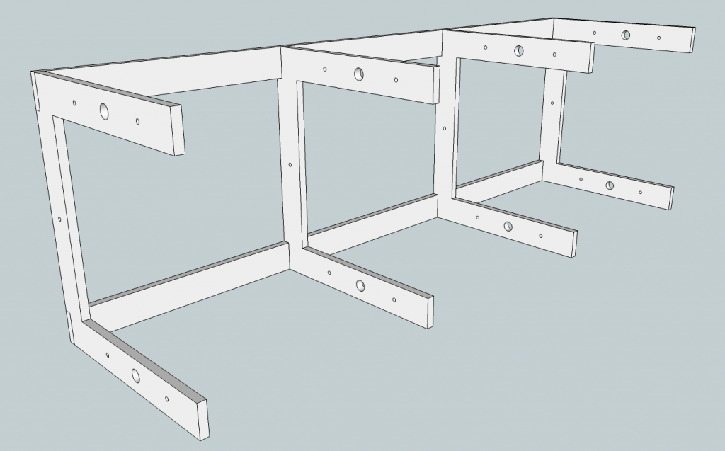 Modular Design for a Shelf Layout Small Model Railroads
