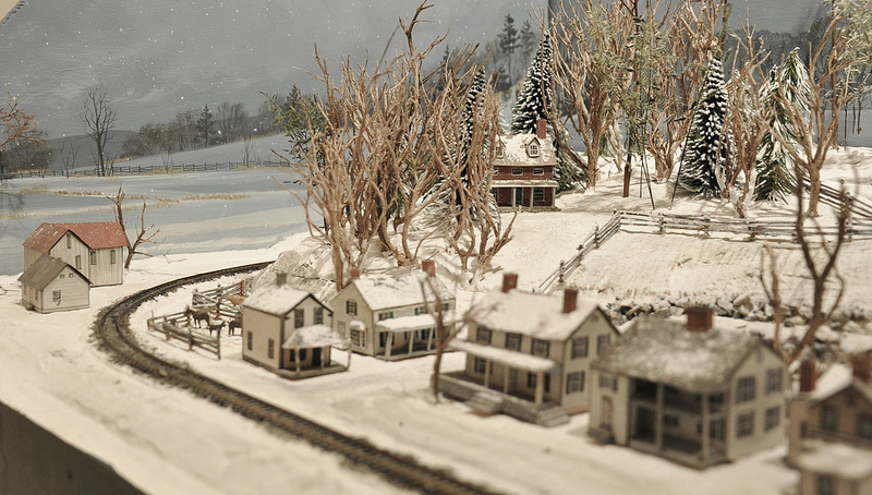 n scale christmas buildings