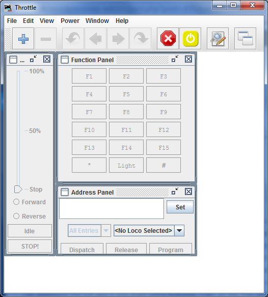 JMRI basic throttle