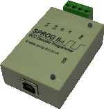 SPROG II shown, a newer version 3 is now available