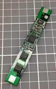PC Board used to monitor and shut down the circuit when a minimum voltage are achieved.