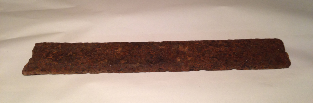 Length of strap Iron from the Palmyra and Jacksonburgh Railroad