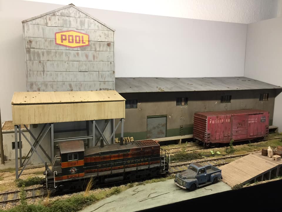 o scale shelf layout